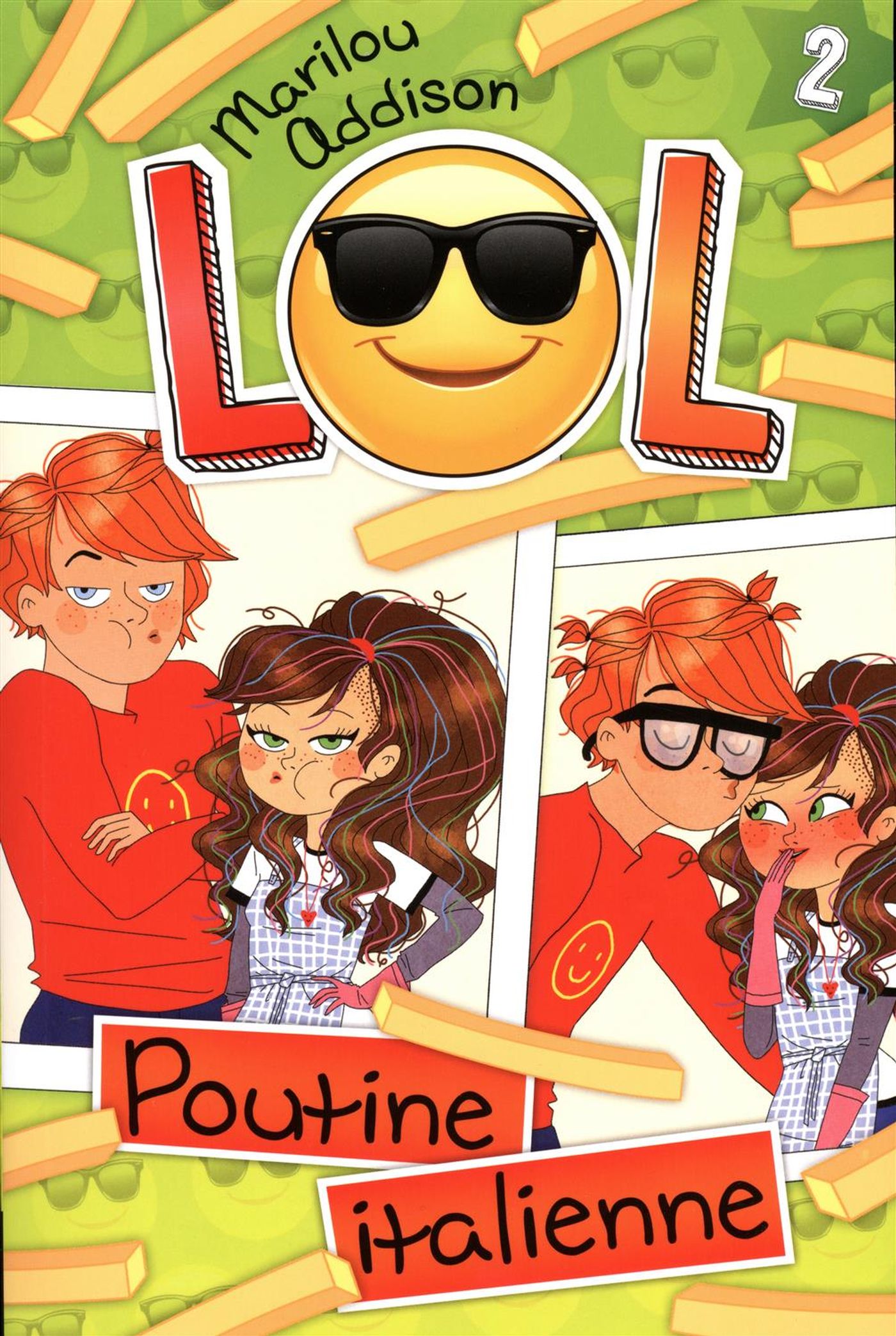 Livre Poutine italienne - Marilou Addison (Livre neuf)