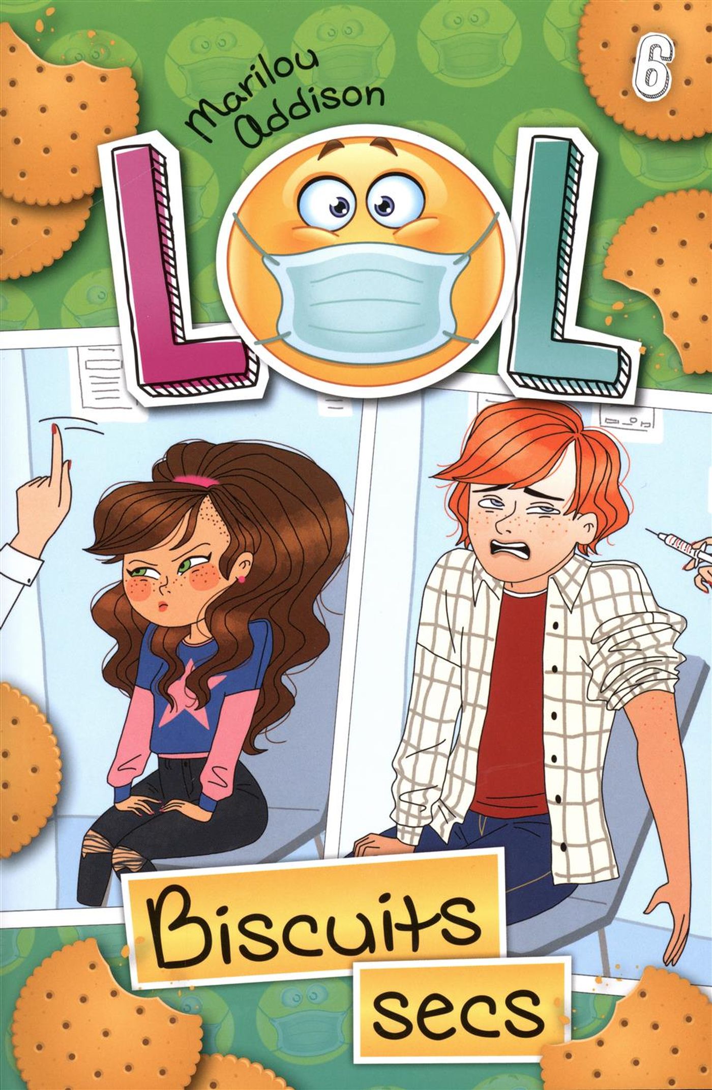 Livre Biscuits secs - Marilou Addison (Livre d'occasion)