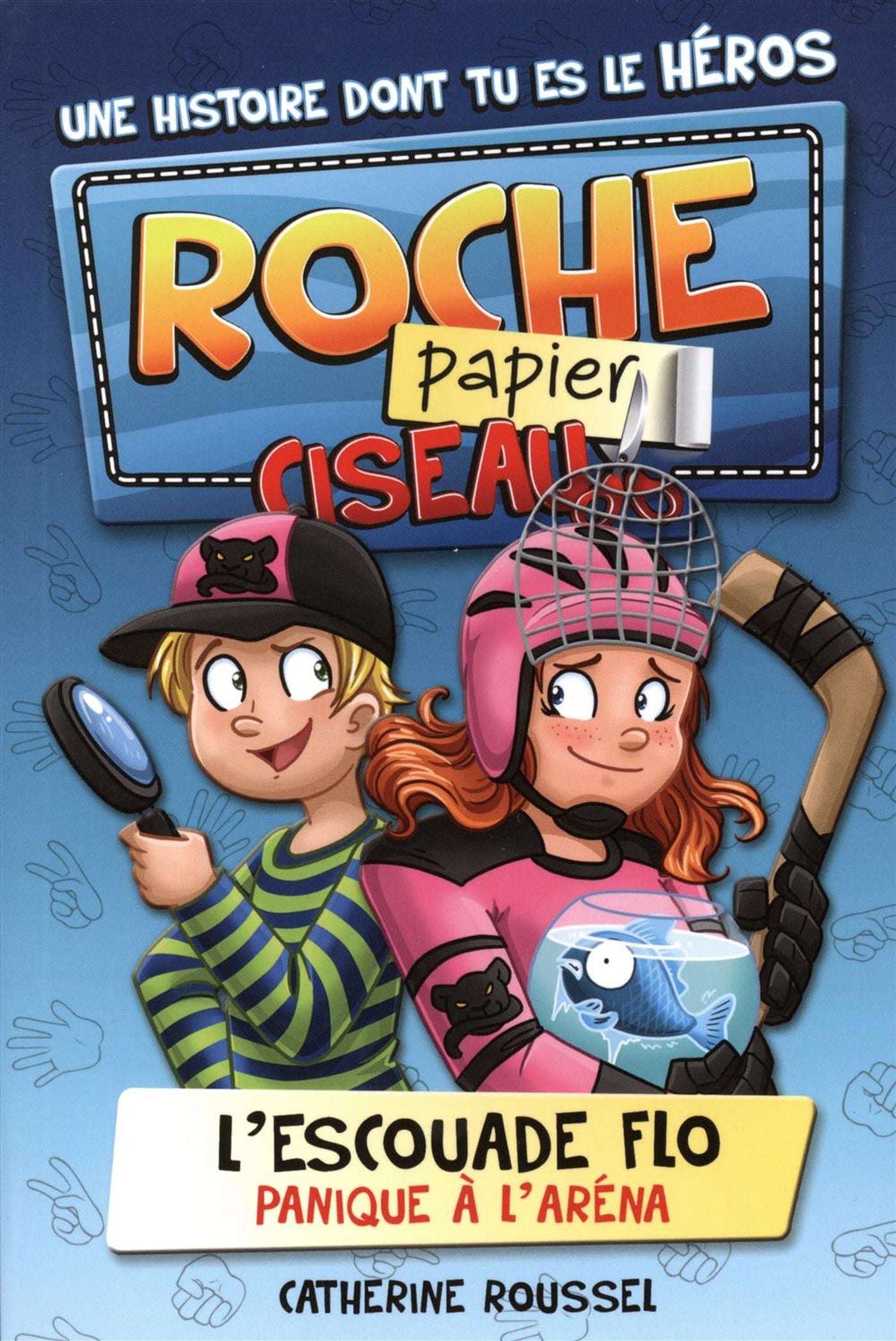 Livre Panique à l'aréna - Catherine Roussel (Livre d'occasion)