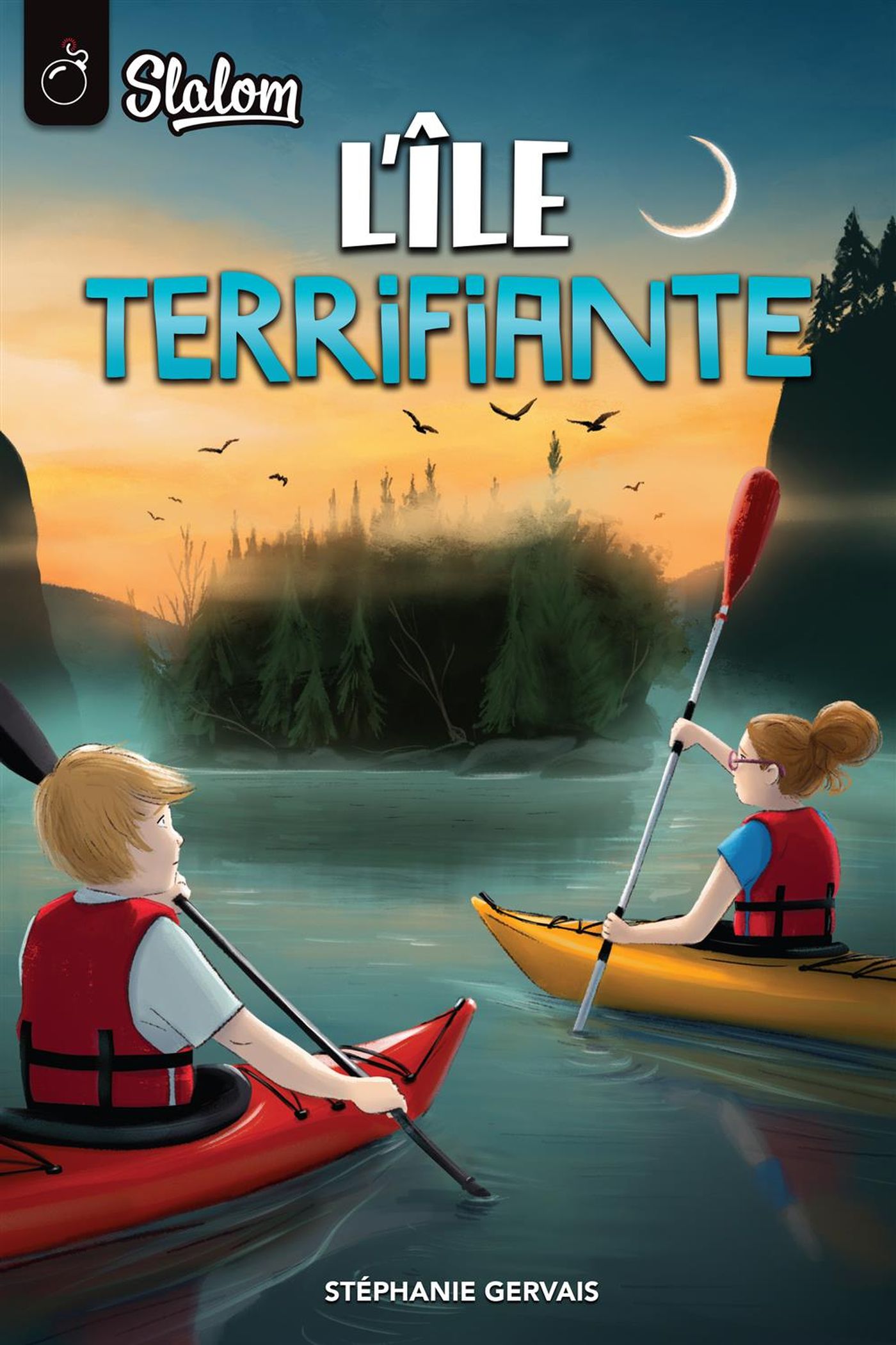 Livre L'île terrifiante - Sabrina Gendron (Livre neuf)