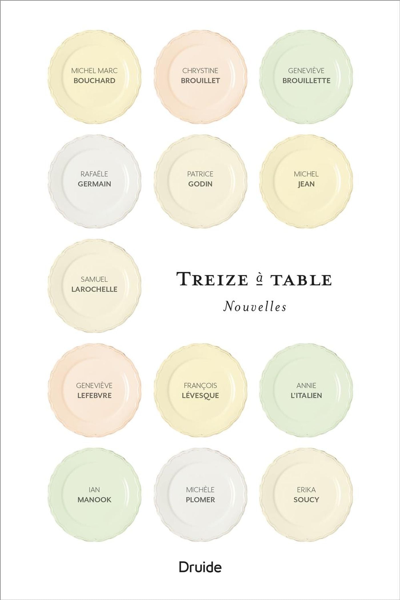 Livre Treize à table : Nouvelles - Collectif (Livre neuf) - ISBN 2897114118