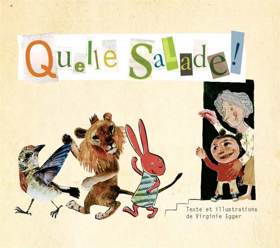 Livre Quelle salade! - Virginie Egger (Livre d'occasion) - ISBN 2897140062