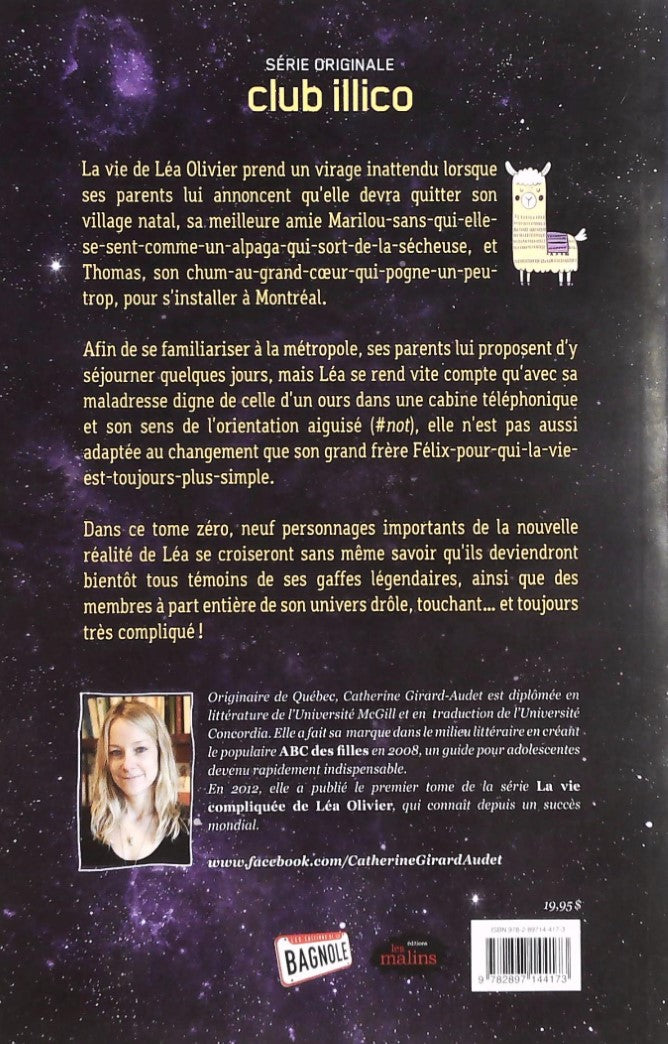 Livre La vie compliquée de Léa Olivier - Catherine Girard-Audet (Livre d'occasion) - ISBN 2897144173