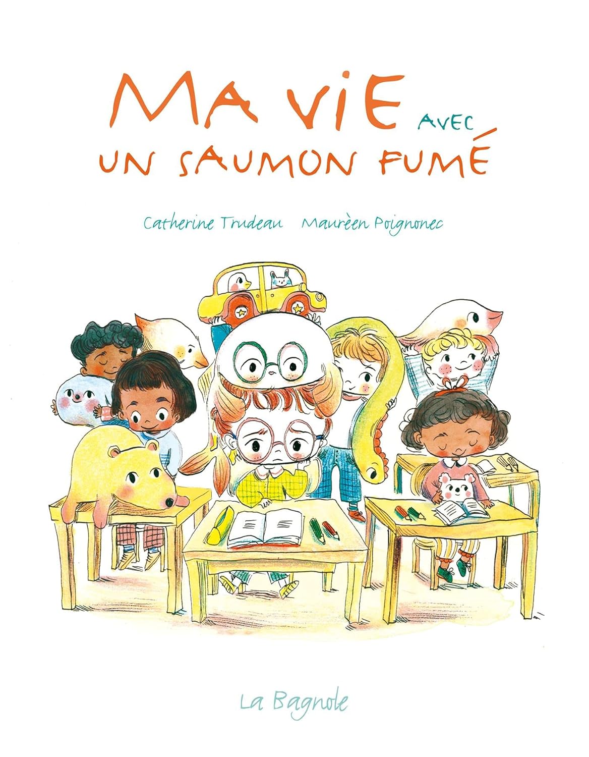 Livre Ma vie avec un saumon fumé - Catherine Trudeau (Livre d'occasion) - ISBN 2897144491