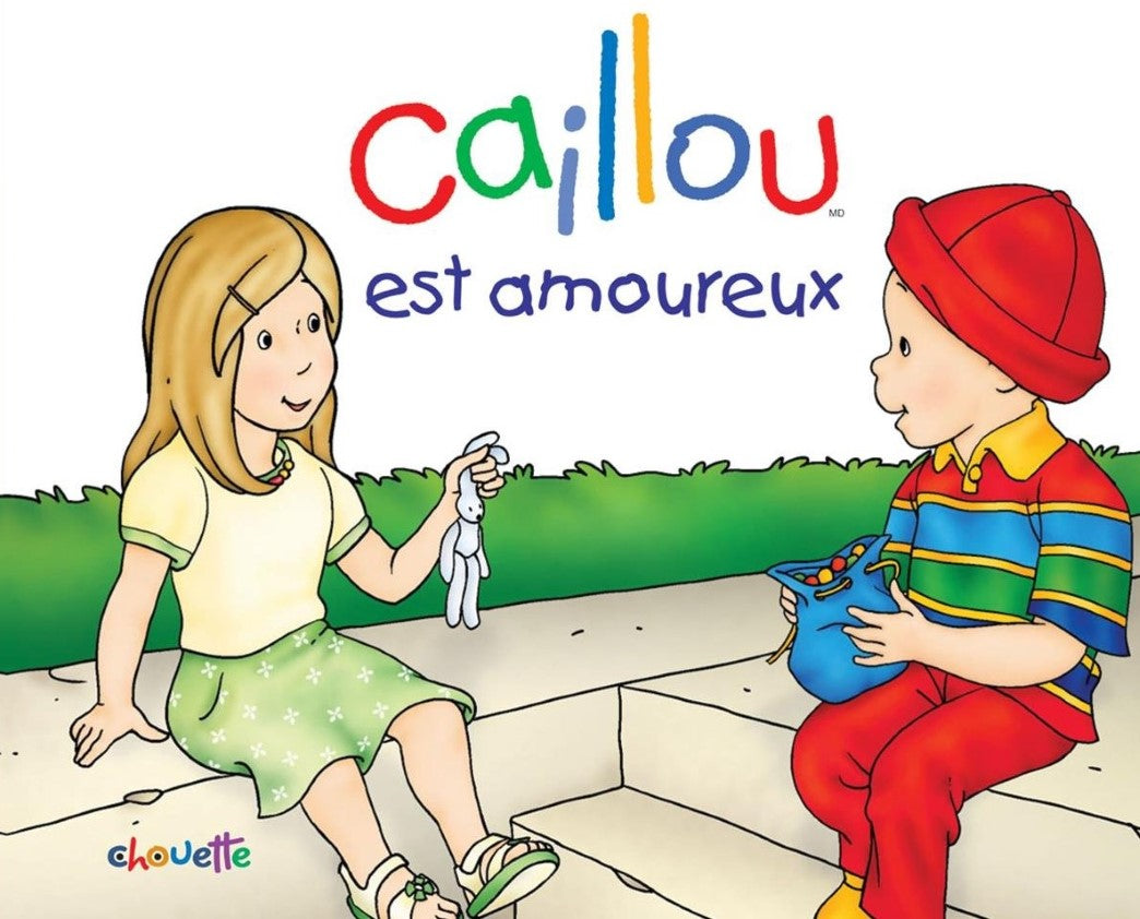 Pas à pas : Caillou est amoureux - Christine L'Heureux
