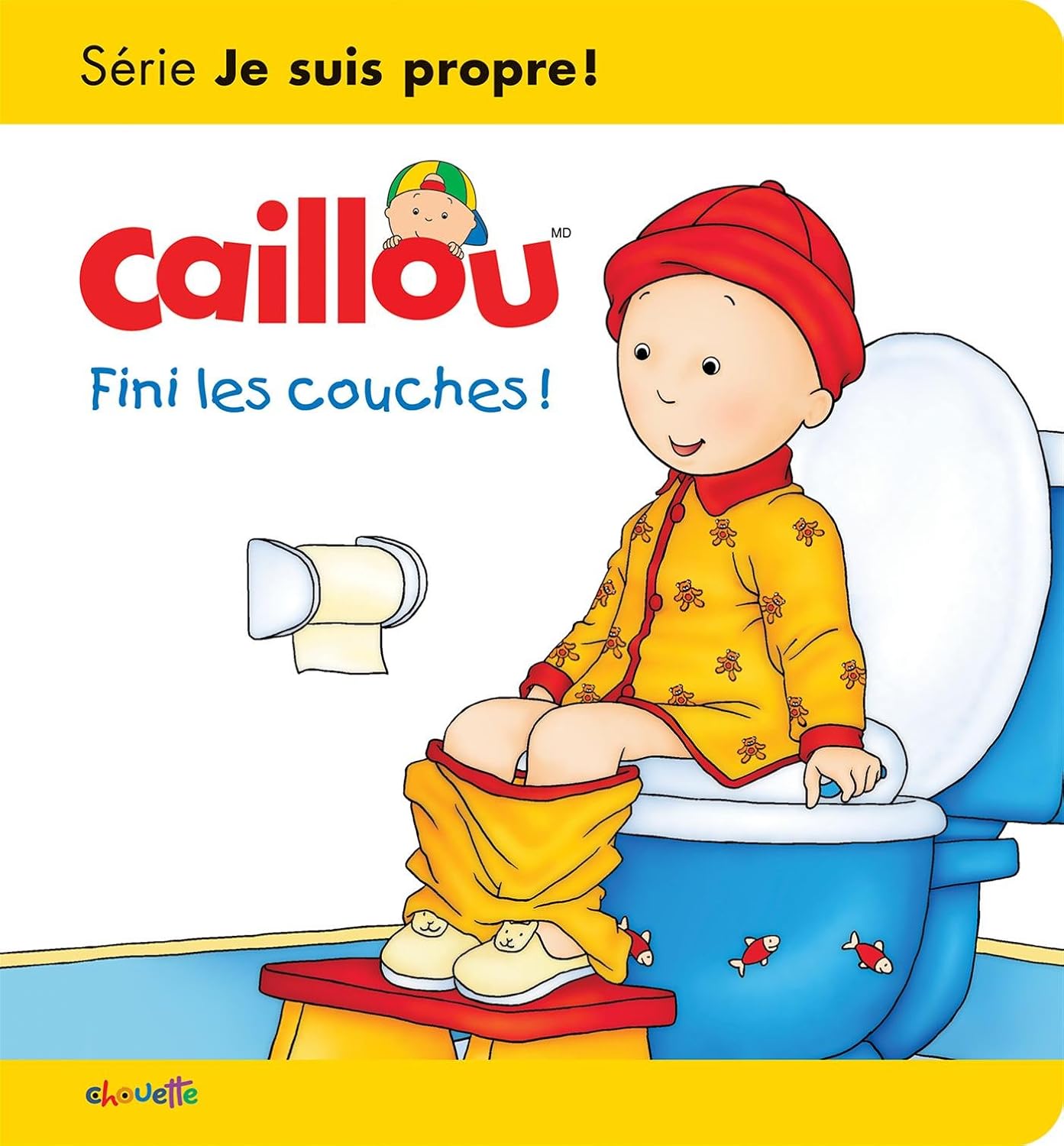 Livre Caillou : Fini les couches! (Livre d'occasion) - ISBN 2897184051