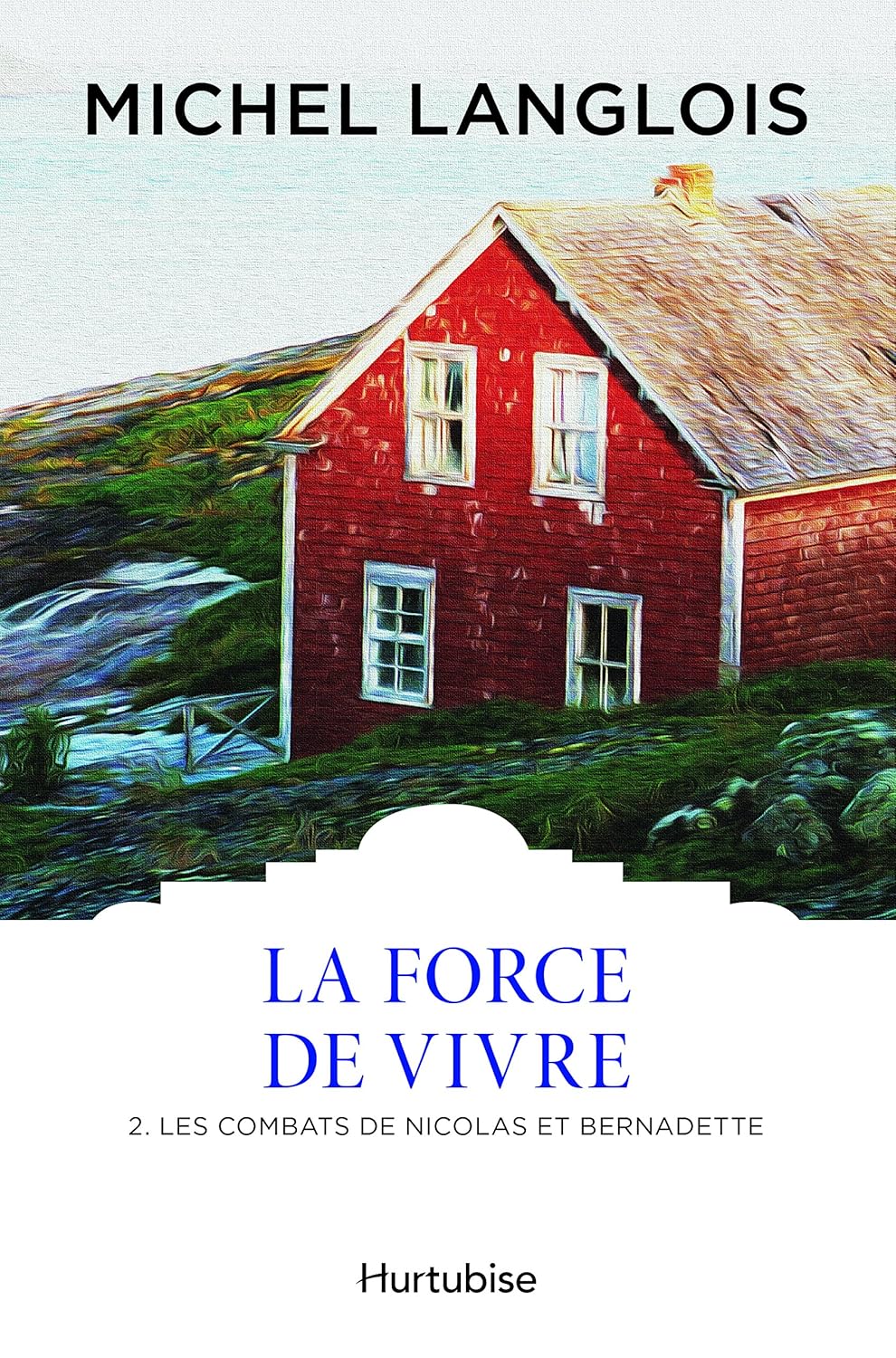 Livre Les combats de Nicolas et Bernadette - Michel Langlois (Livre d'occasion)