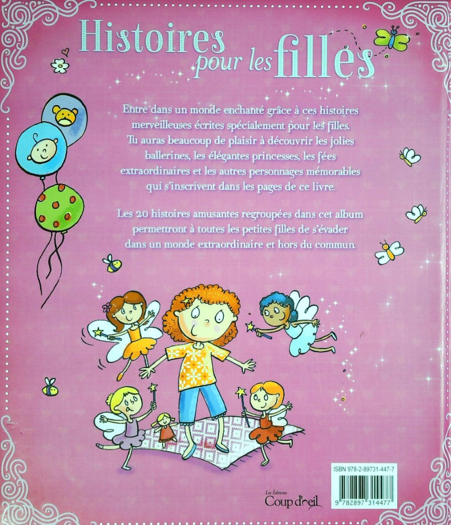 Histoires pour les filles : 20 histoires adorables