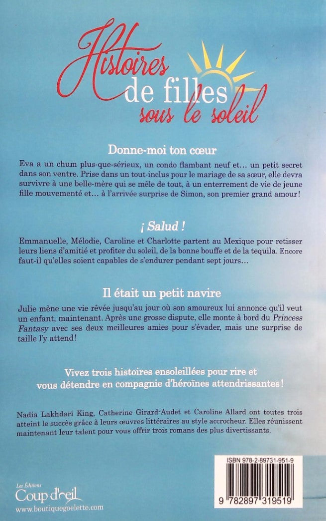 Livre Histoires de filles sous le soleil (Collectif) (Livre d'occasion) - ISBN 2897319518