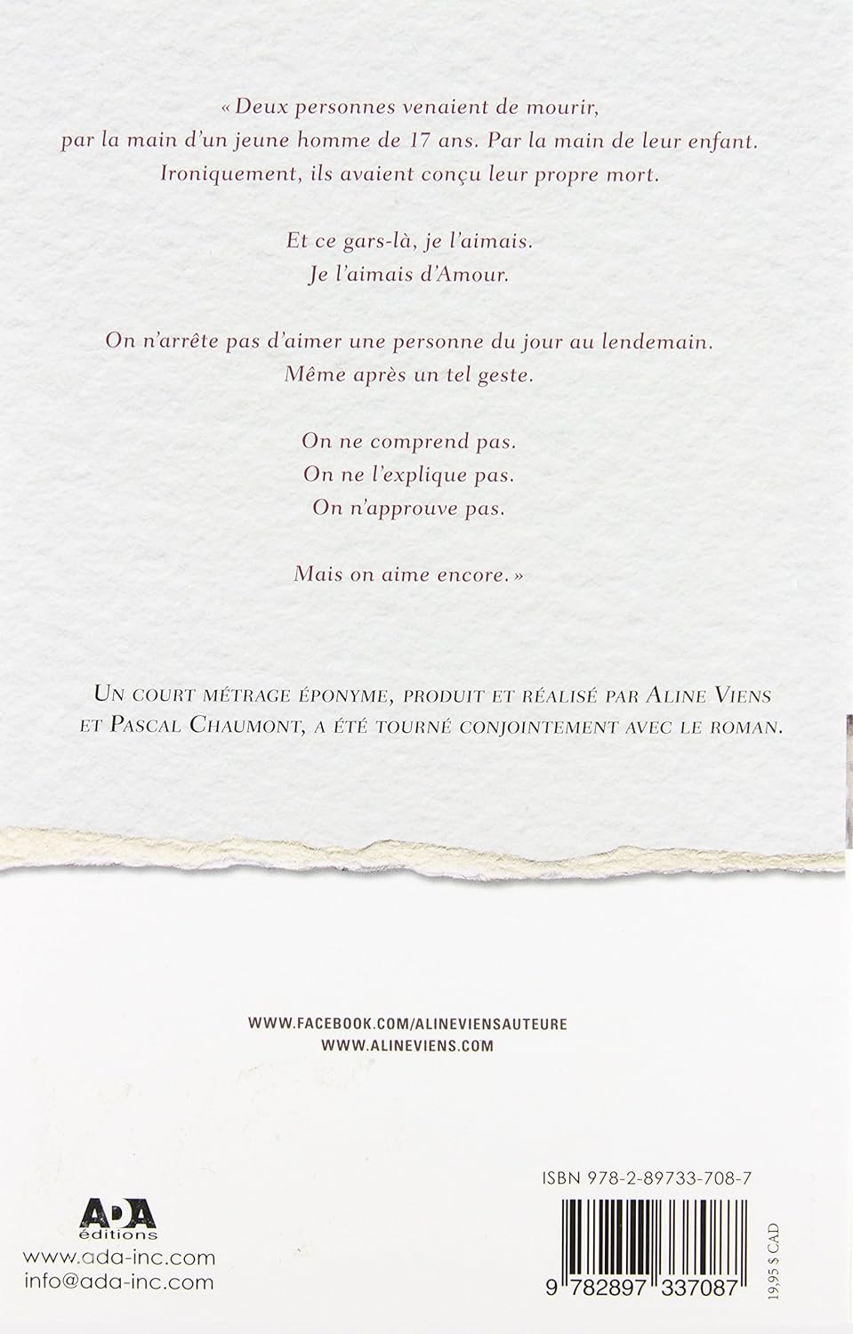 Douleur d'enfant (Aline Viens)