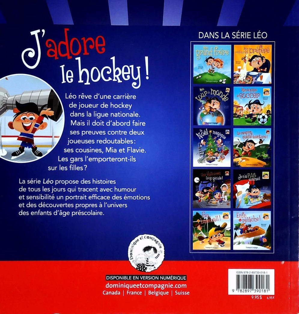 J'adore le hockey! (Gabriel Anctil)