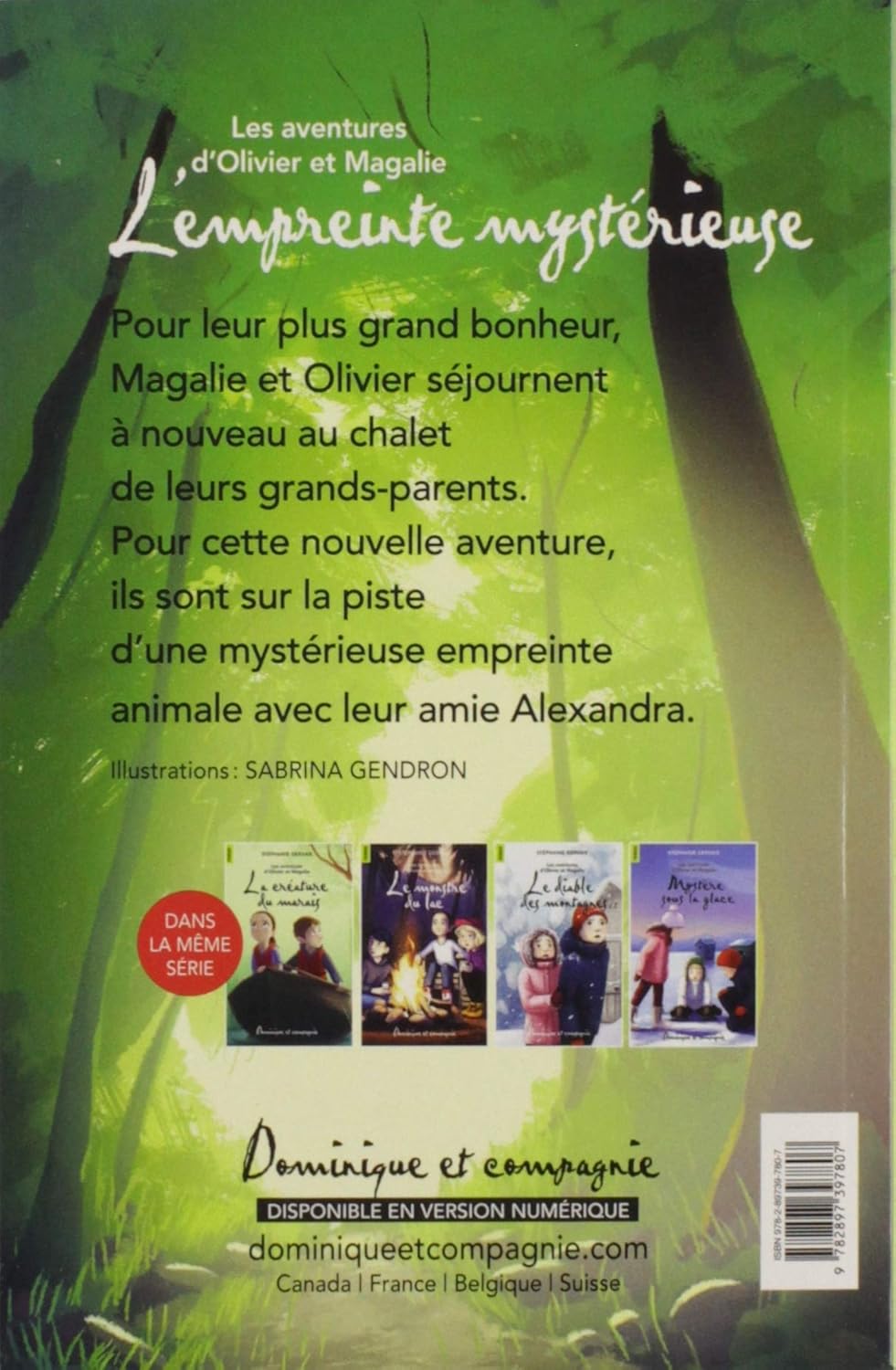 Roman noir : L'empreinte mystérieuse (Stéphane Gervais)