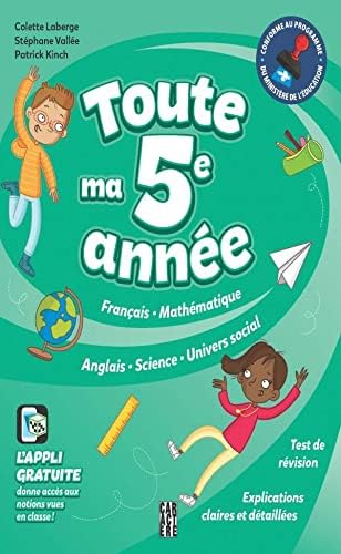 Livre Toute ma 5e Année - Colette Laberge (Livre d'occasion) - ISBN 2897429356