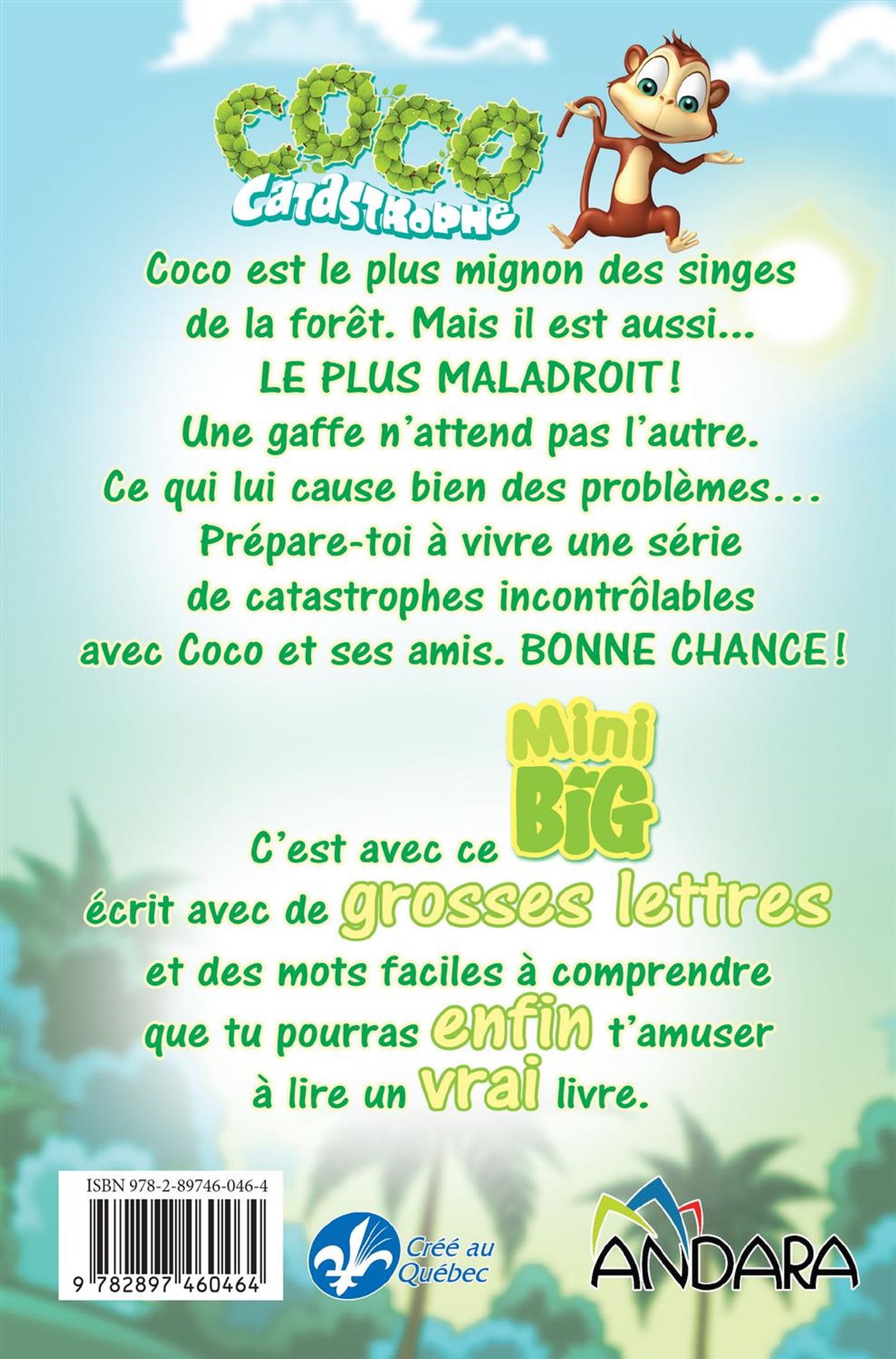 Livre Coco Catastrophe - Geneviève Guilbault (Livre d'occasion) - ISBN 2897460466