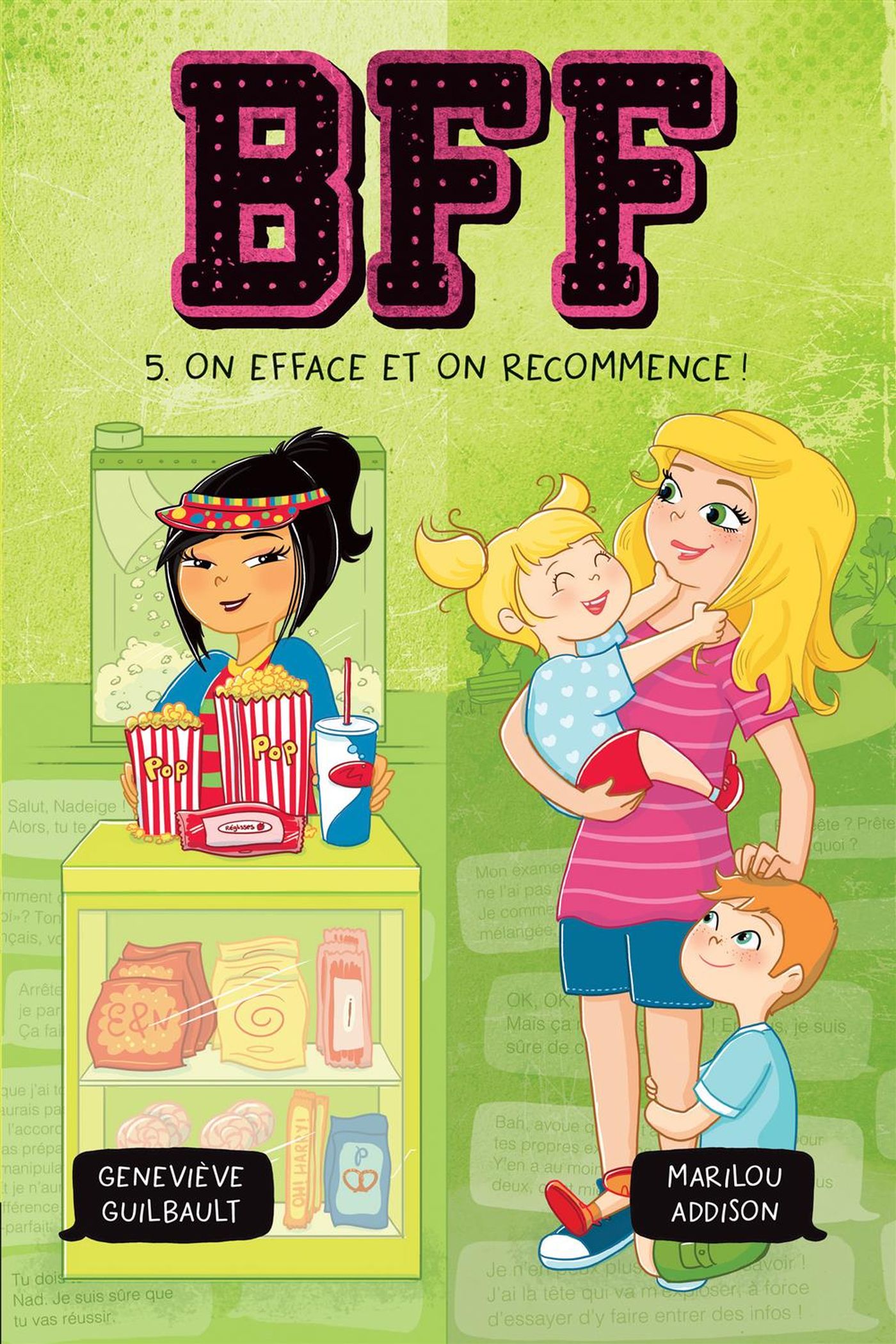 Livre On efface et on recommence ! - Marilou Addison (Livre d'occasion)