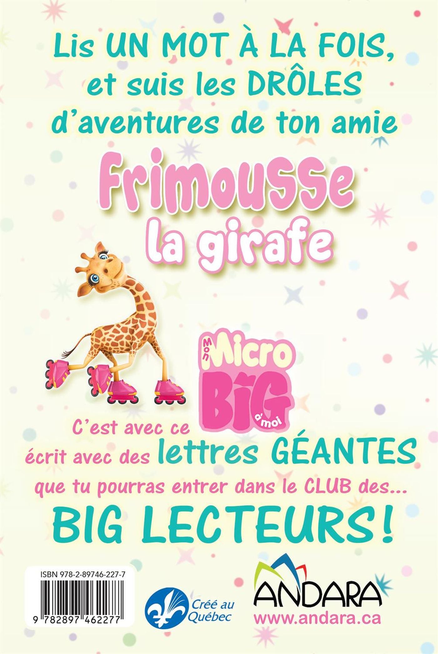 Mon Micro Big à moi : Frimousse aime patiner (Richard Petit)