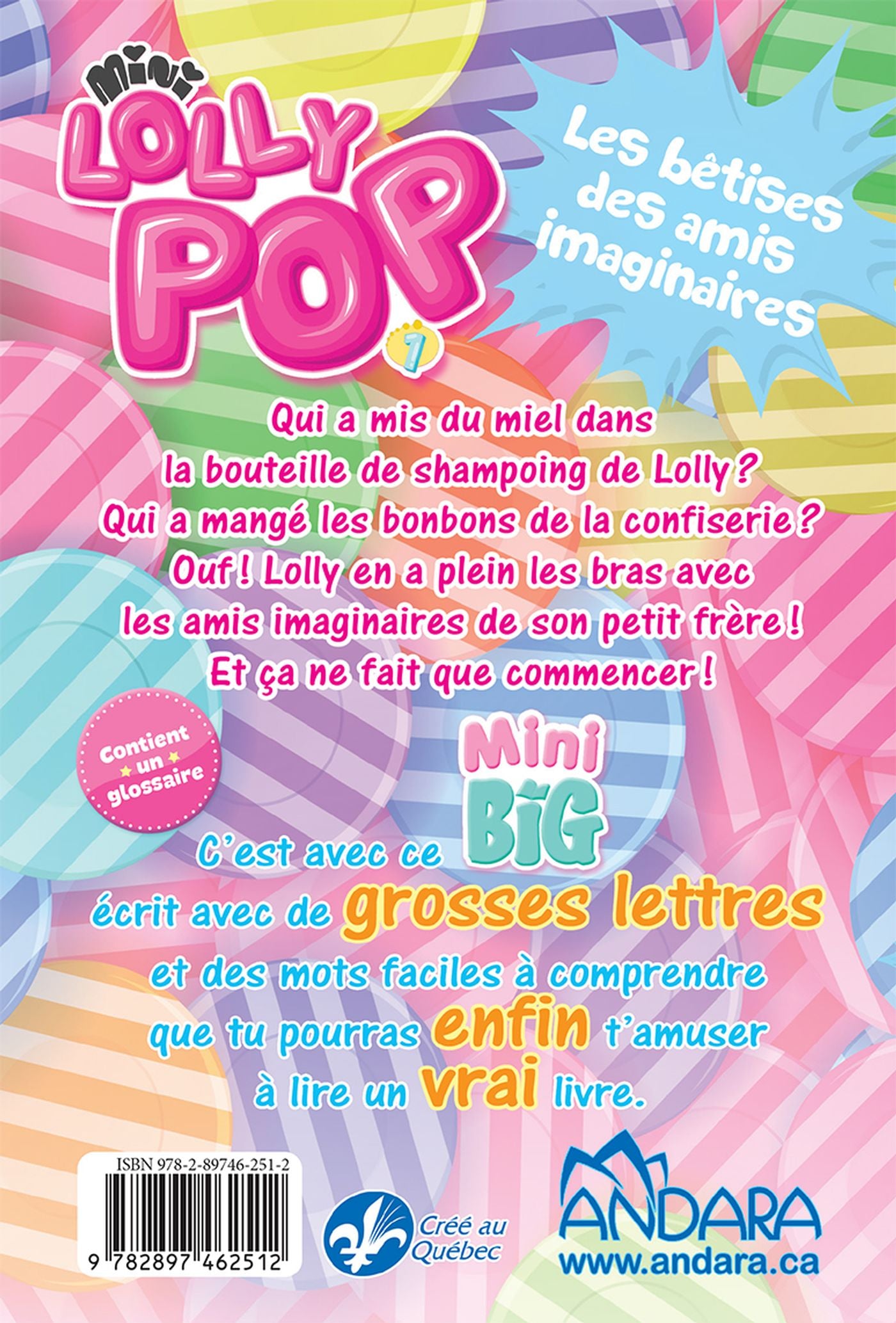Livre Mini Lolly Pop - Geneviève Guilbault (Livre d'occasion)