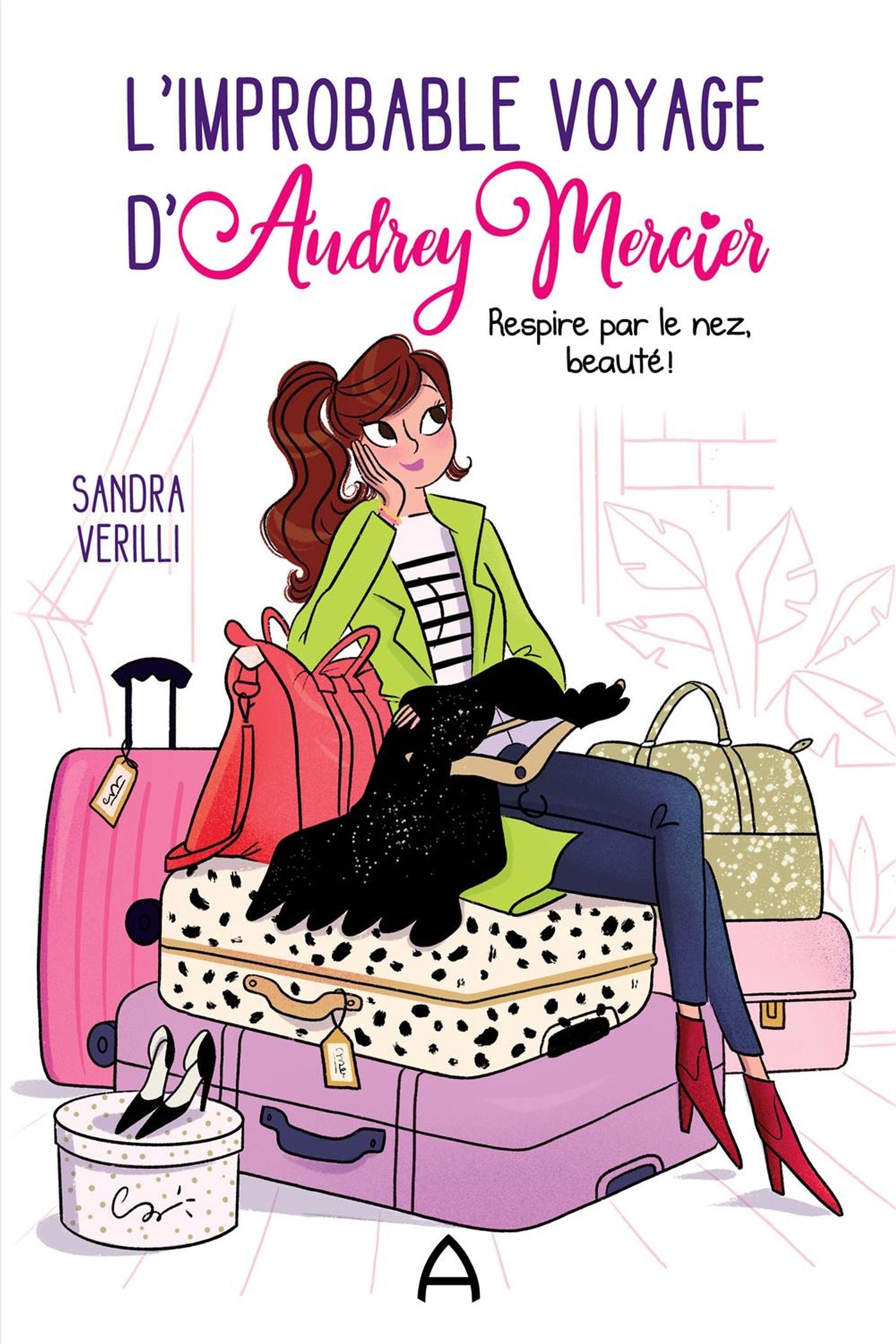 Livre L'improbable voyage d'Audrey Mercier - Sandra Verilli (Livre d'occasion)