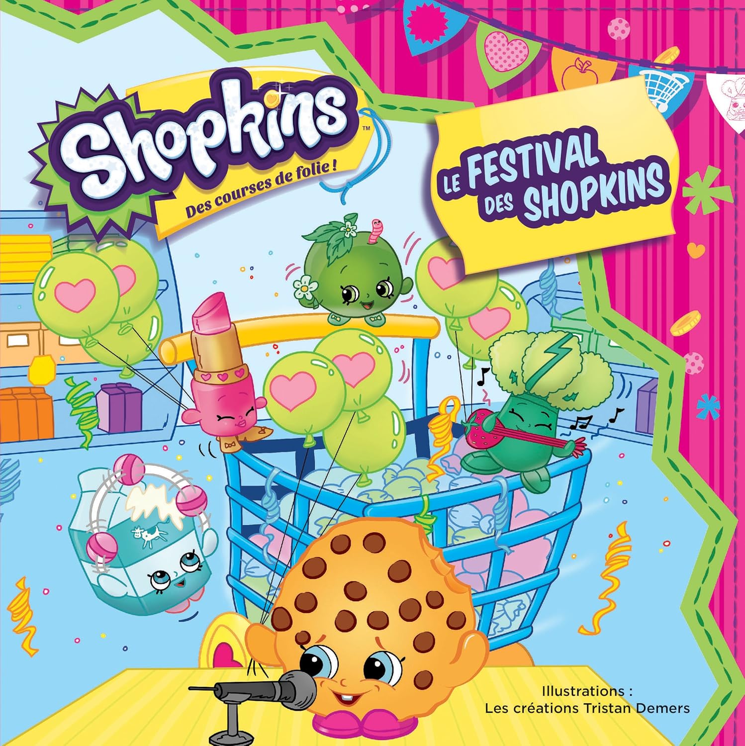 Livre Le festival des Shopkins - Tristan Demers (Livre d'occasion)