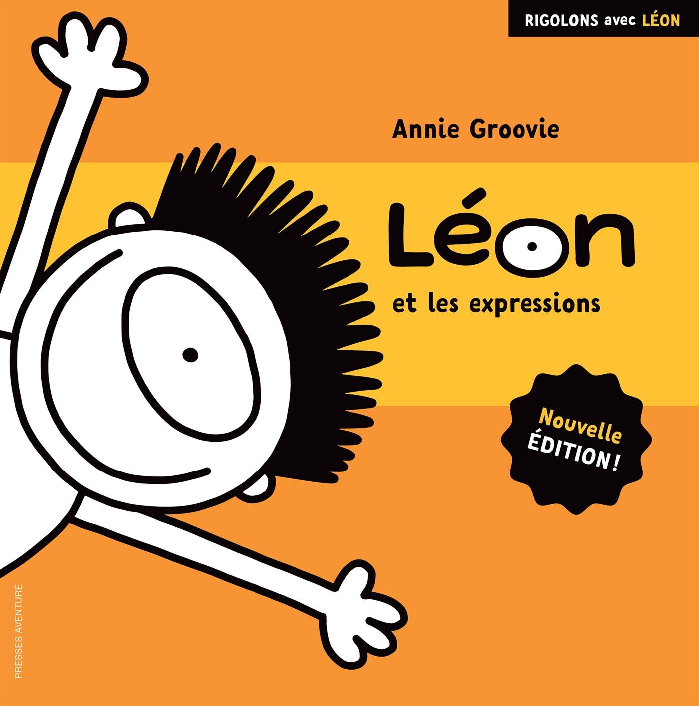 Livre Léon et les expressions - Annie Groovie (Livre d'occasion)