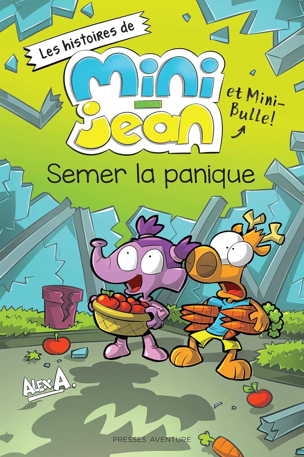 Livre Semer la panique - Alex A. (Livre neuf) - ISBN 2897516364