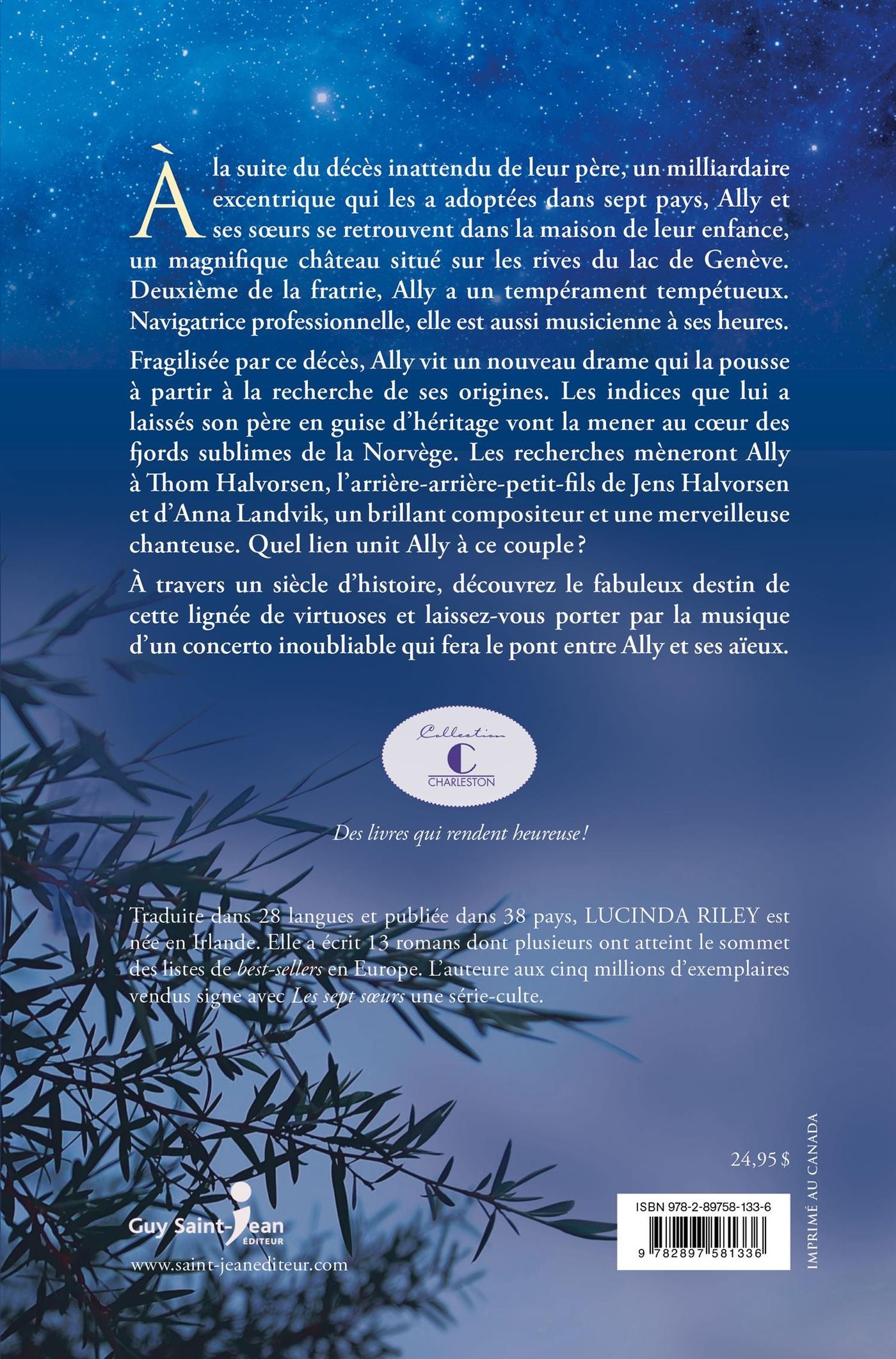 Les Sept soeurs # 2 : La soeur de la tempête (Lucinda Riley)