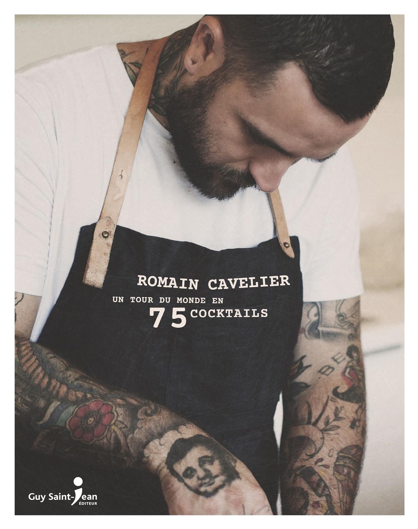 Livre Un tour du monde en 75 cocktails - Romain Cavelier (Livre d'occasion)