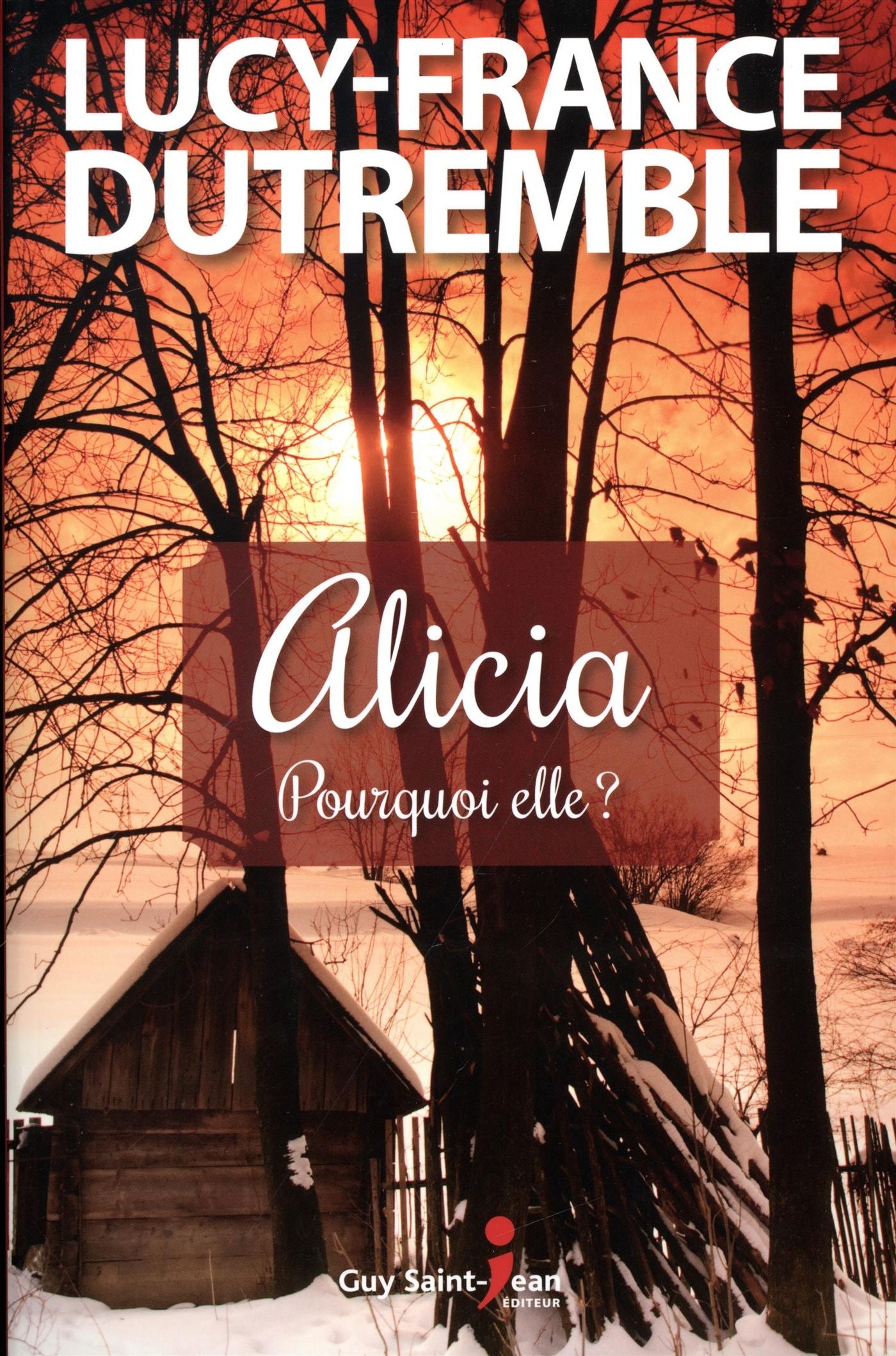 Livre Alicia : Pourquoi elle ? - Lucy-France DuTremble (Livre d'occasion) - ISBN 2897582448