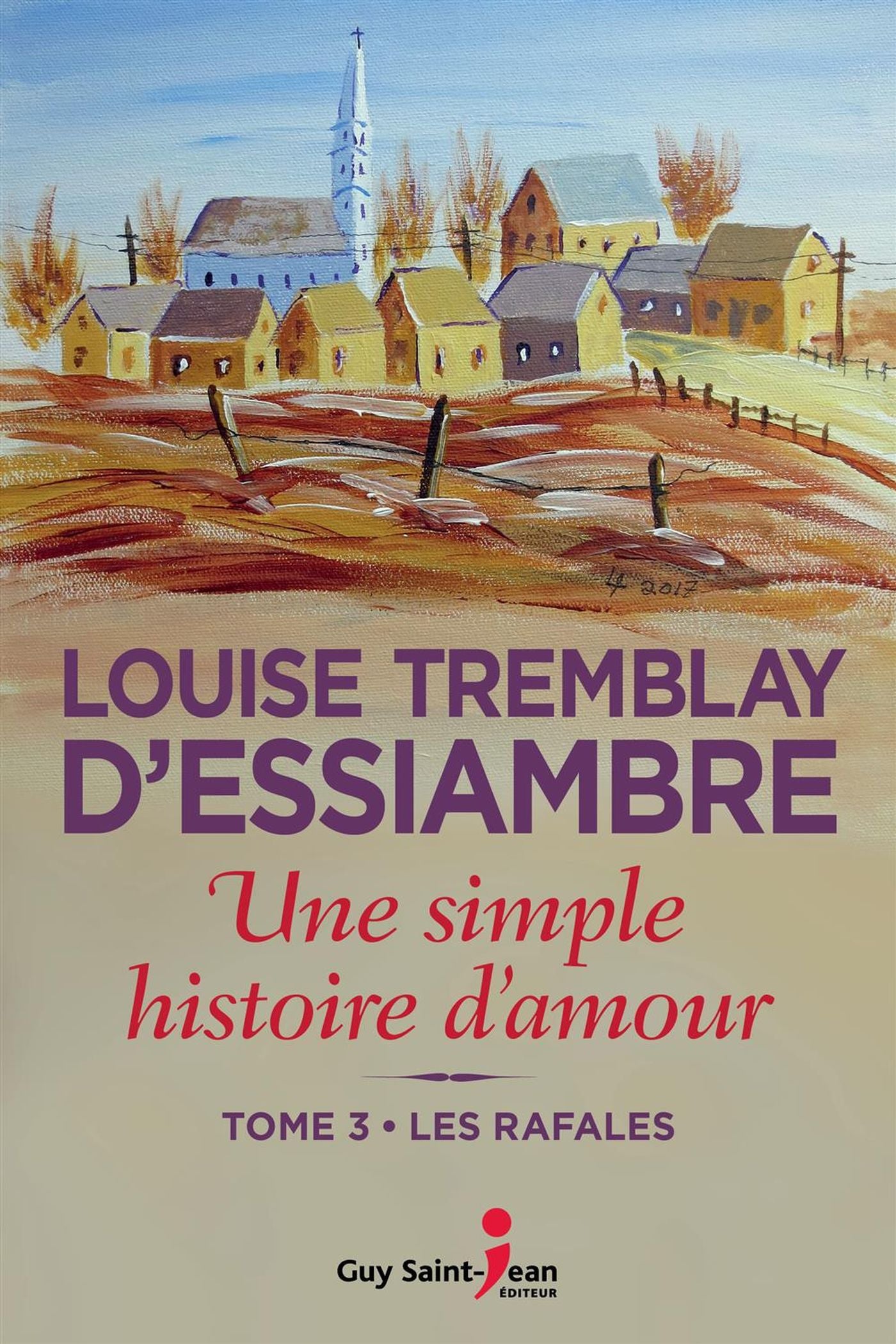 Livre Les rafales - Louise Tremblay D'Essiambre (Livre d'occasion)