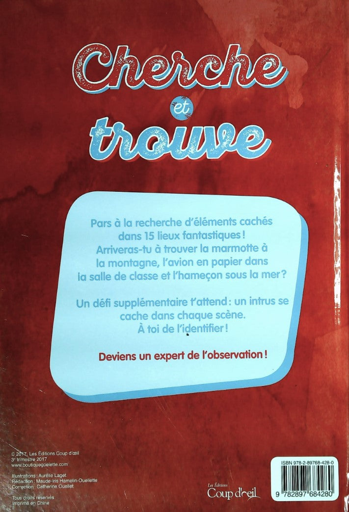 Livre Cherche et trouve - Collectif (Livre d'occasion) - ISBN 2897684283