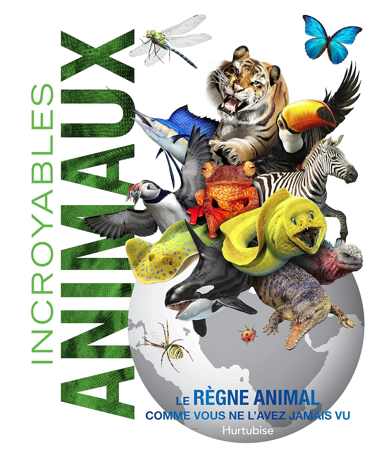 Livre Incroyables animaux : Le règne animal comme vous ne l'avez jamais vu - Collectif (Livre d'o...