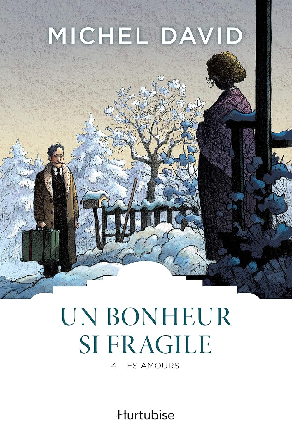 Livre Un bonheur si fragile # 4 : Les amours (Michel David) (Livre d'occasion) - ISBN 2897814233