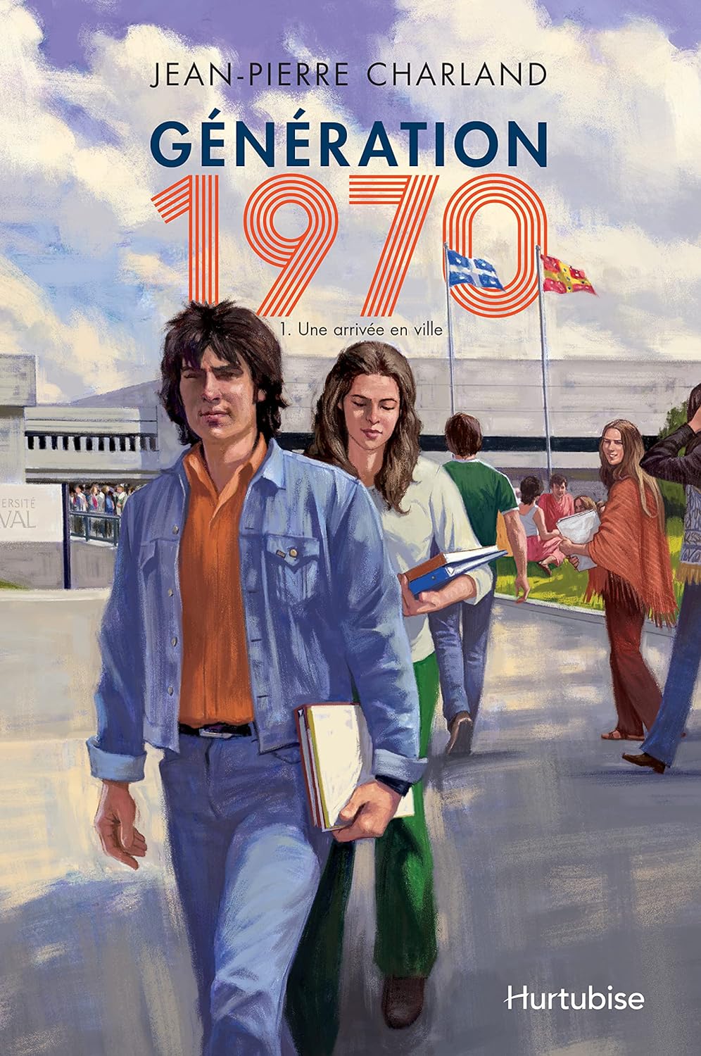 Livre Une arrivée en ville - Jean-Pierre Charland (Livre d'occasion) - ISBN 2897816945