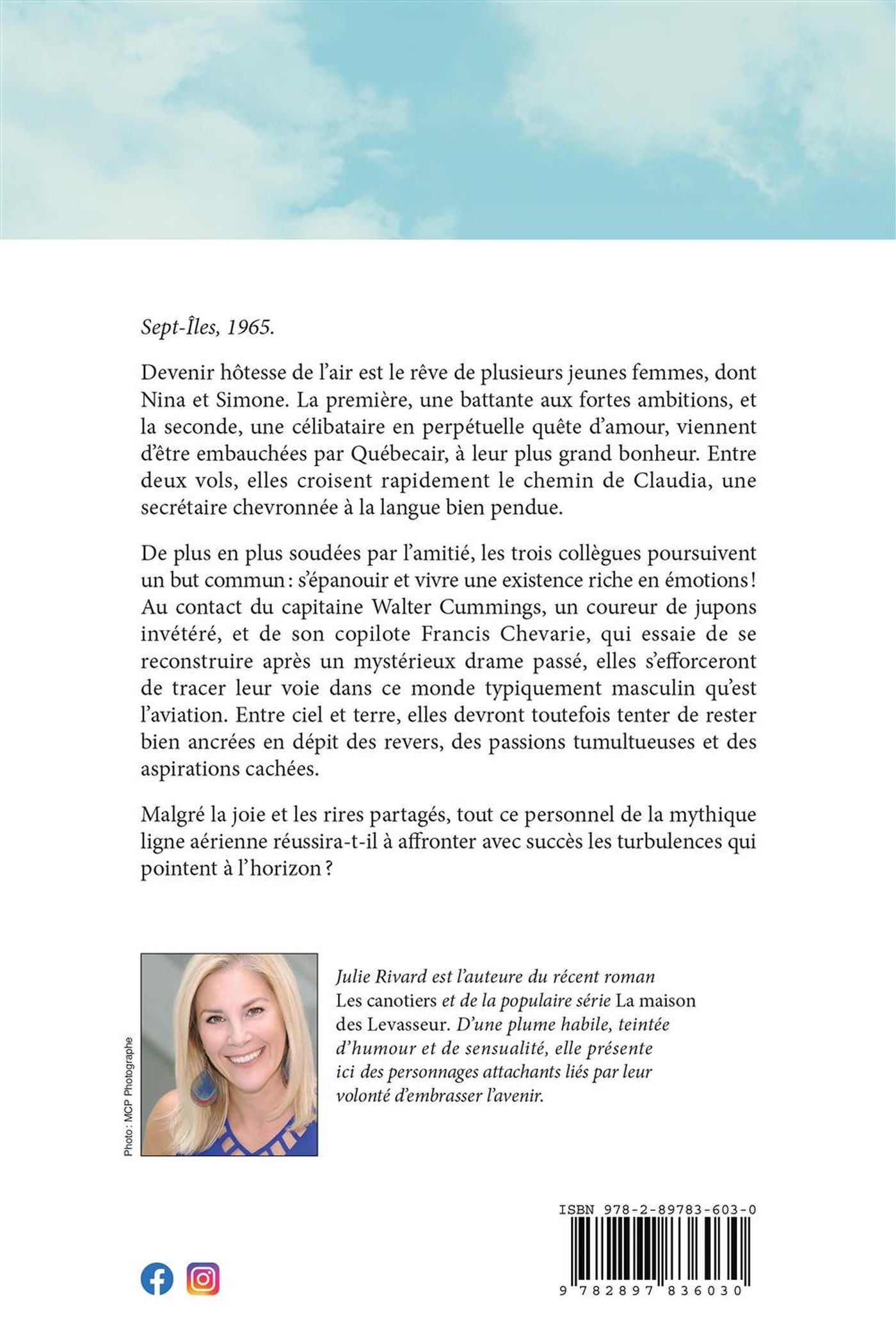 Les hôtesses de l'air # 1 : L'embarquement (Julie Rivard)