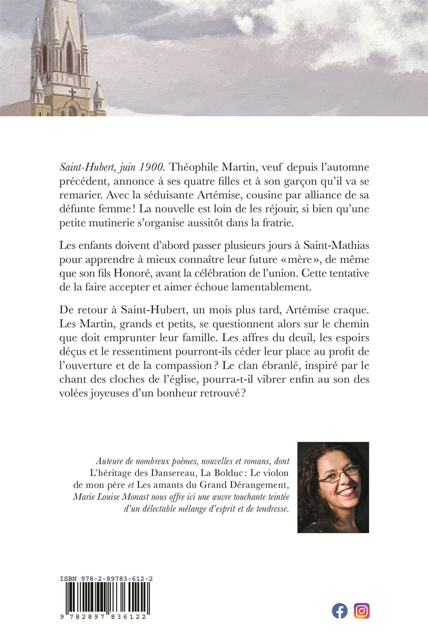 Livre Les cloches de Saint-Hubert (Marie Louise Monast) (Livre neuf) - ISBN 2897836121