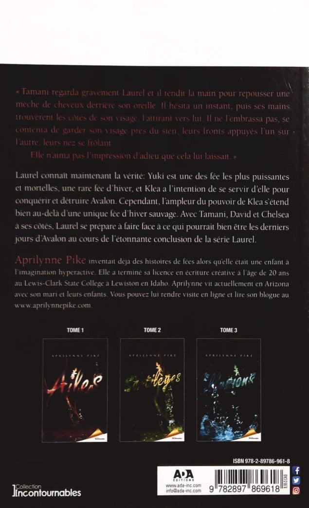 Laurel # 4 : Destinée (Aprilynne Pike)