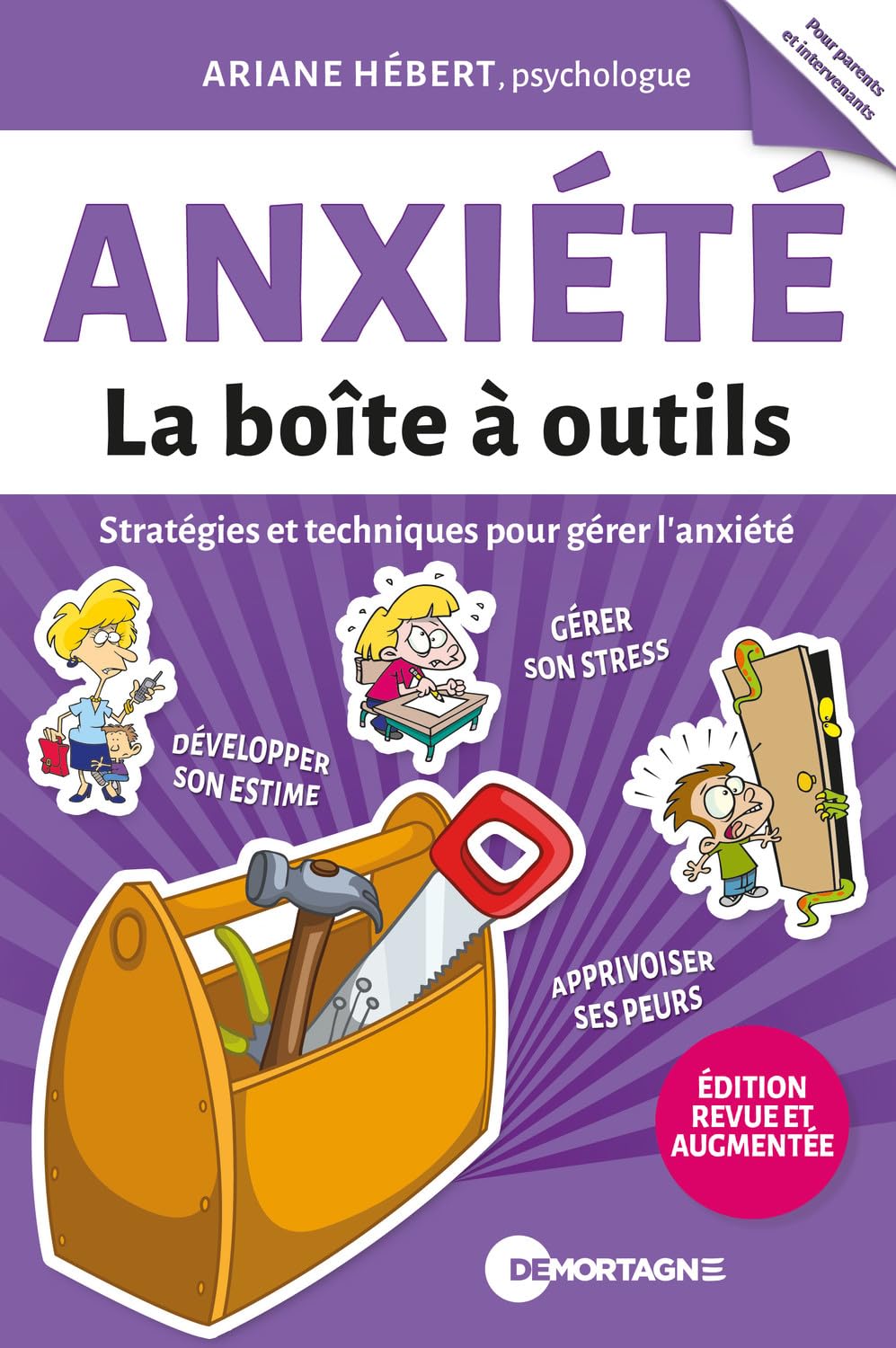 Livre Anxiété : La boîte à outils - Psy. Ariane Hébert (Livre d'occasion)