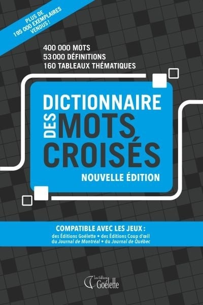 Dictionnaire des mots croisés (nouvelle édition)