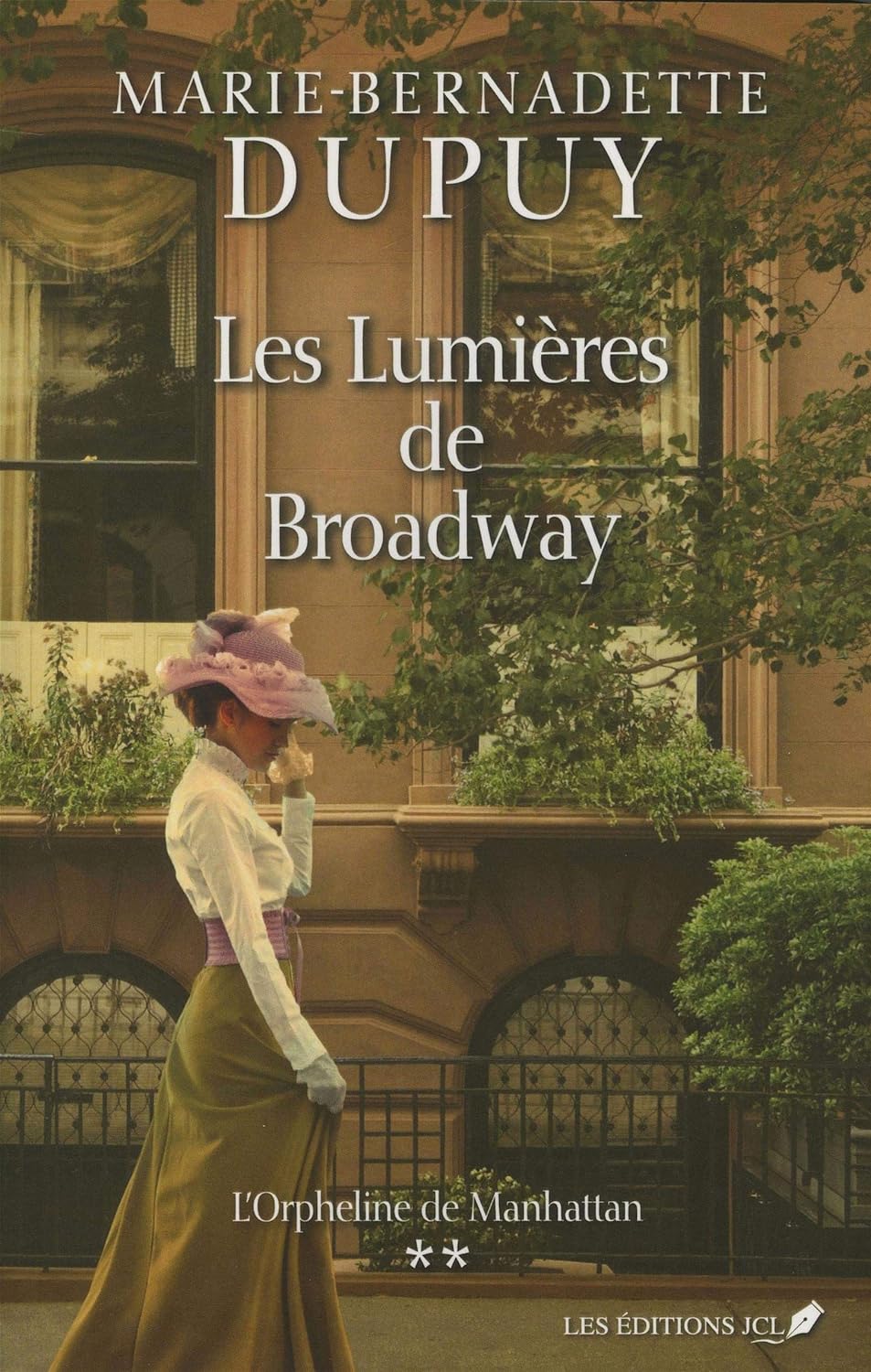 Livre Les lumières de Broadway - Marie-Bernadette Dupuy (Livre d'occasion)