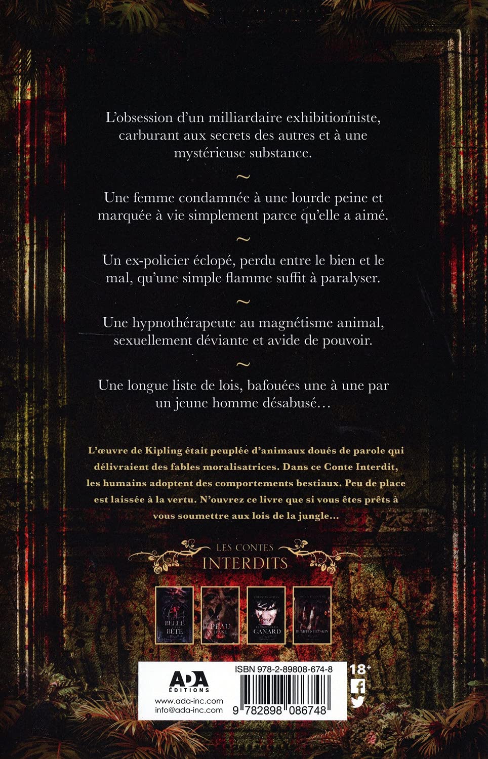 Livre Le livre de la jungle - Maude Royer (Livre d'occasion) - ISBN 2898086746