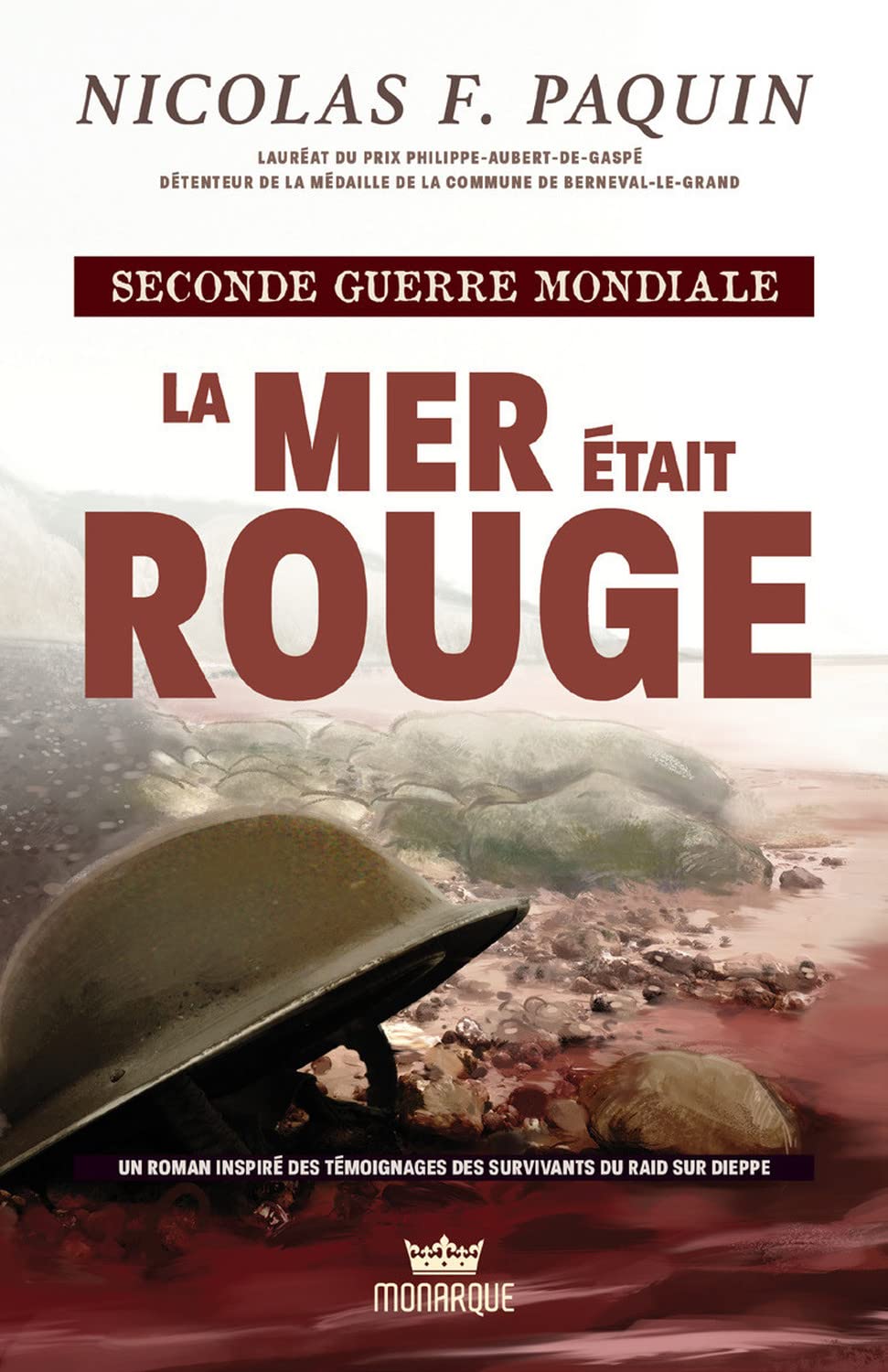 Livre La mer était rouge - Nicolas F. Paquin (Livre neuf) - ISBN 2898180882