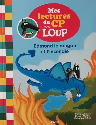 Livre Edmond le dragon et l'incendie - Orianne Lallemand (Livre neuf) - ISBN 289824127X