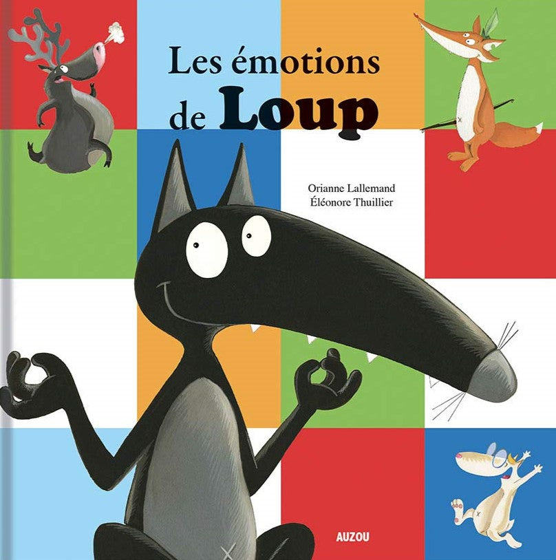 Livre Les émotions de Loup - Orianne Lallemand (Livre d'occasion) - ISBN 2898241547