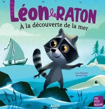 Livre Léon le raton à la découverte de la mer - Lucie Papineau (Livre d'occasion)