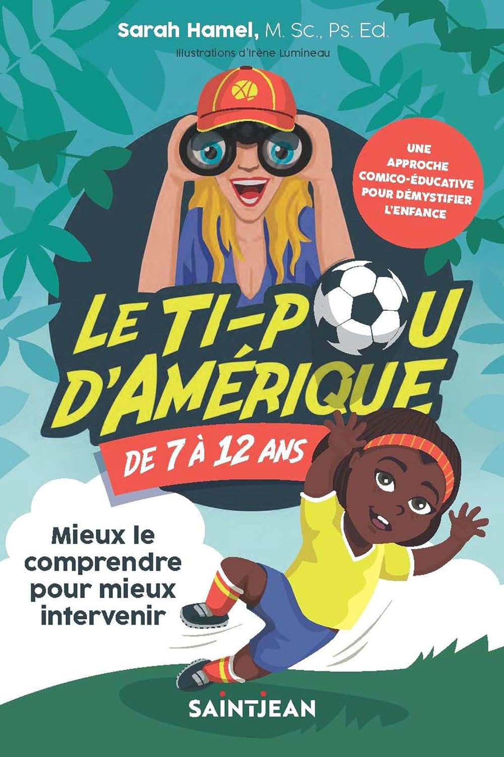 Livre Le Ti-Pou d'Amérique de 7 à 12 ans - Sarah Hamel (Livre d'occasion)