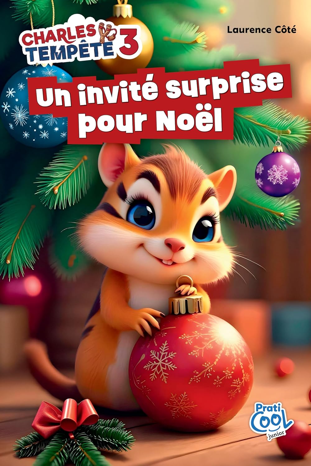 Livre Un invité surprise pour Noël - Laurence Côté (Livre d'occasion)