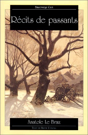 Livre Récits de passants - Anatole Le Braz (Livre d'occasion) - ISBN 2908021226
