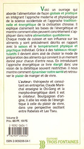 Alimentation énergétique : Les modes de cuisson (Claude Maréchal)