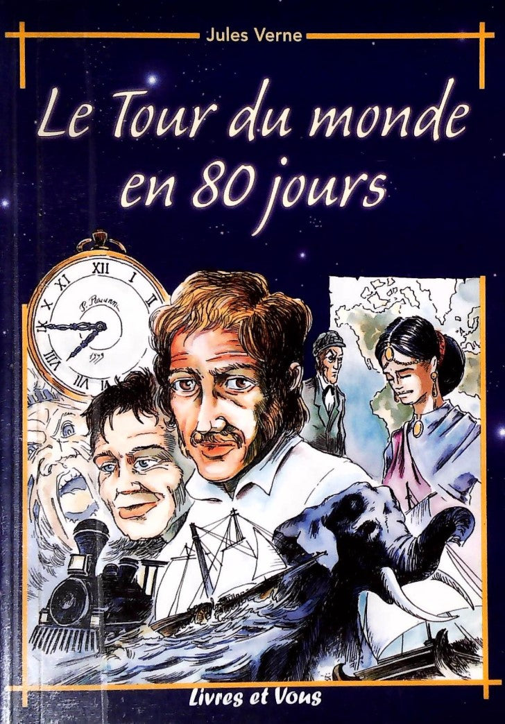 Livre Le tour du monde en 80 jours - Jules Verne (Livre d'occasion) - ISBN 2913719104
