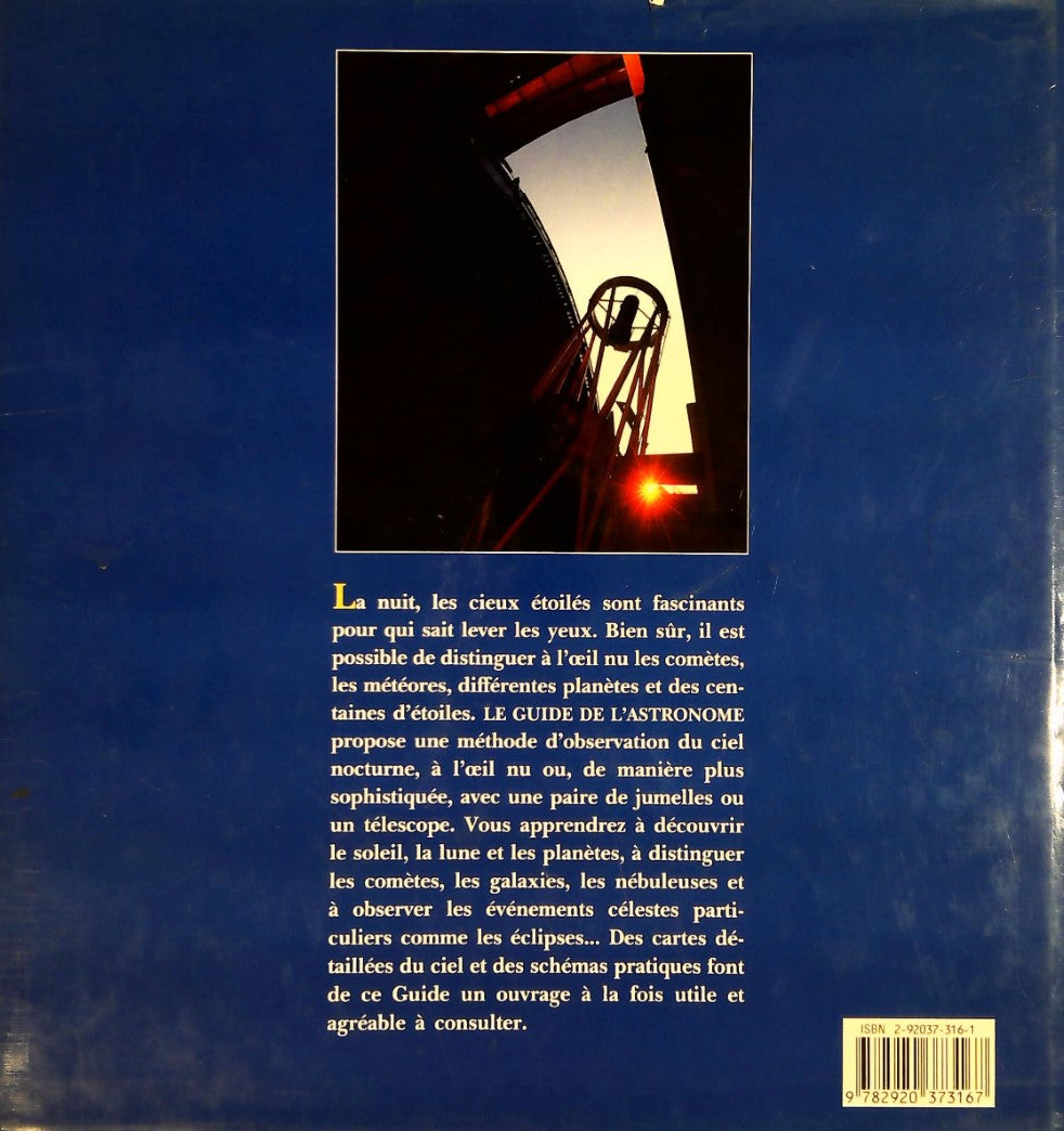 Livre Le guide de l'astronomie - Collectif (Livre d'occasion) - ISBN 2920373161